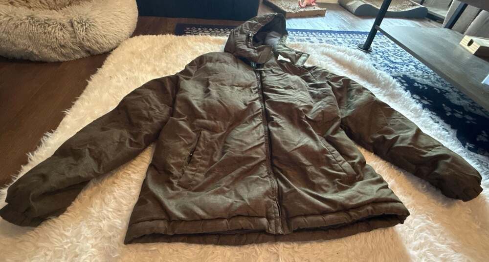 St. John's Bay Men's Water-Resistant Hooded Puffer Jacket